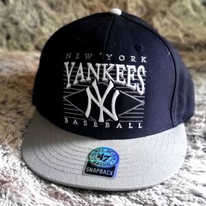 New York Yankees Baseball MLB Forty Seven Brand Snapback Baseball Cap Hat